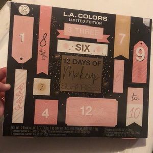 NWT L.A. colors limited edition. 12 days of makeup surprises.